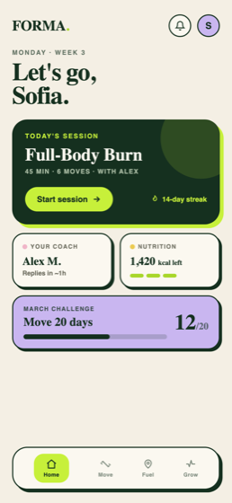 Your branded coaching app